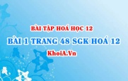 Bài 1 trang 48 SGK Hoá 12: Tính chất Hoá học, tính chất Vật lí, Cấu tạo của Amino Axit